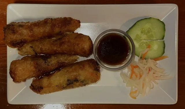 Vegetarischen Frühlingsrollen