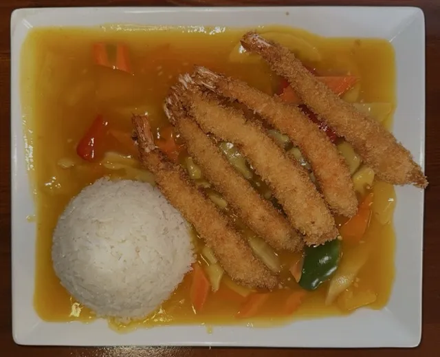 Mango-Süß-Sauer-Soße mit Garnelen