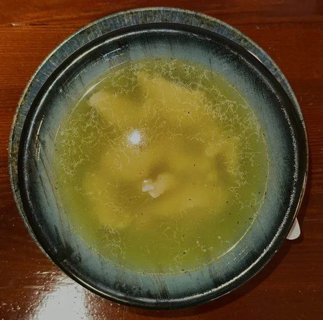 Reissuppe mit Hühnerfleisch