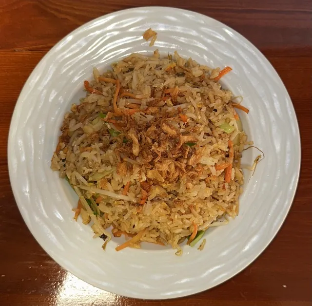 Portion gebratener Reis